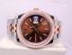 Copy Rolex Datejust II Jubilee  2T Rose Gold Chocolate Dial Watch (7)_th.jpg